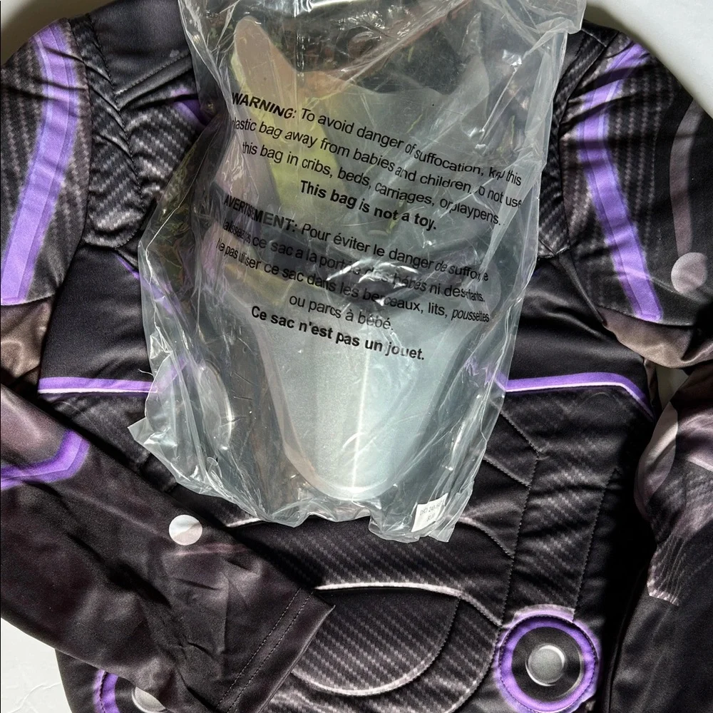 Black and Purple padded Fortnite omega